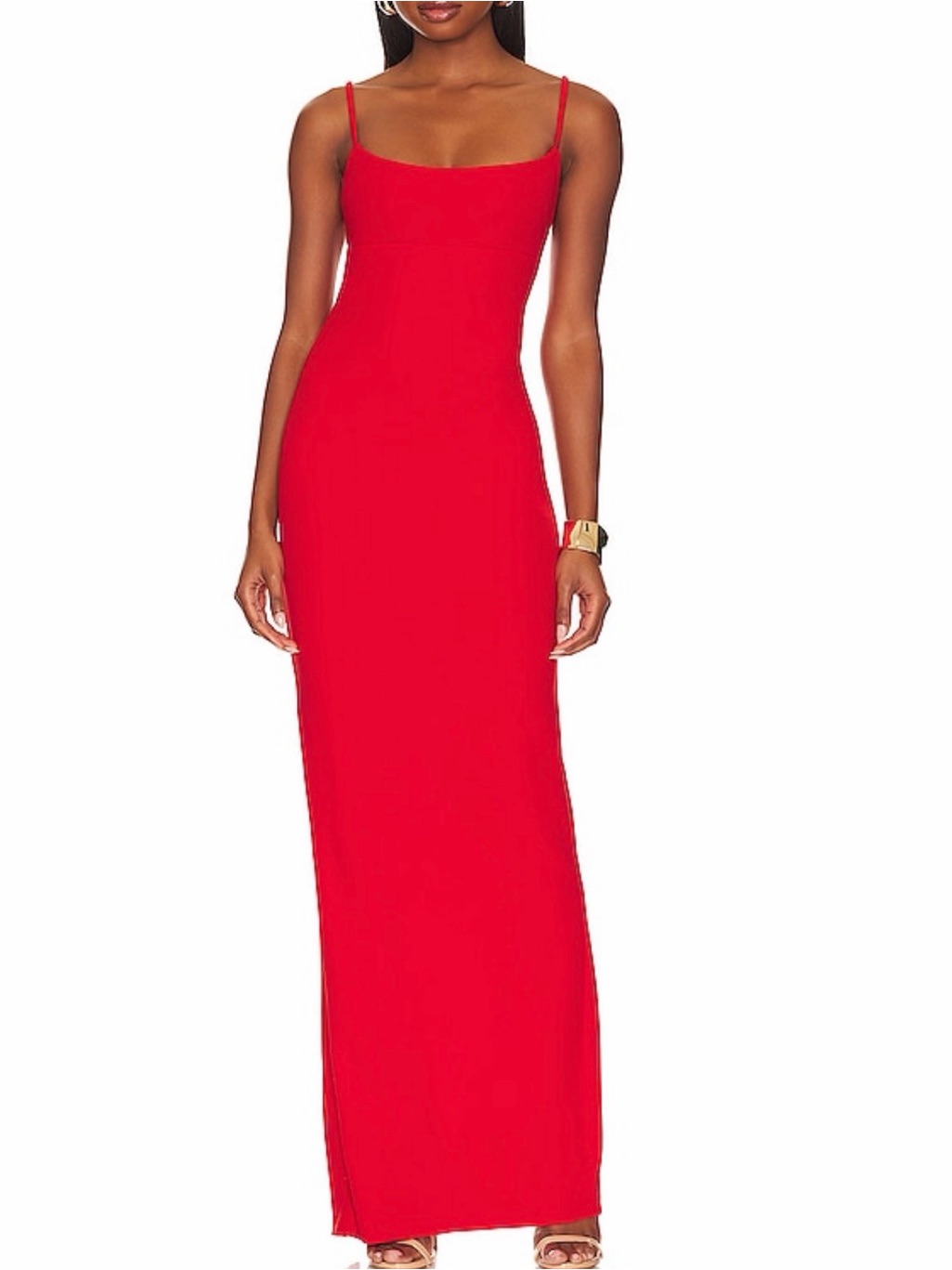 Nookie Bailey Gown In Cherry Red Small